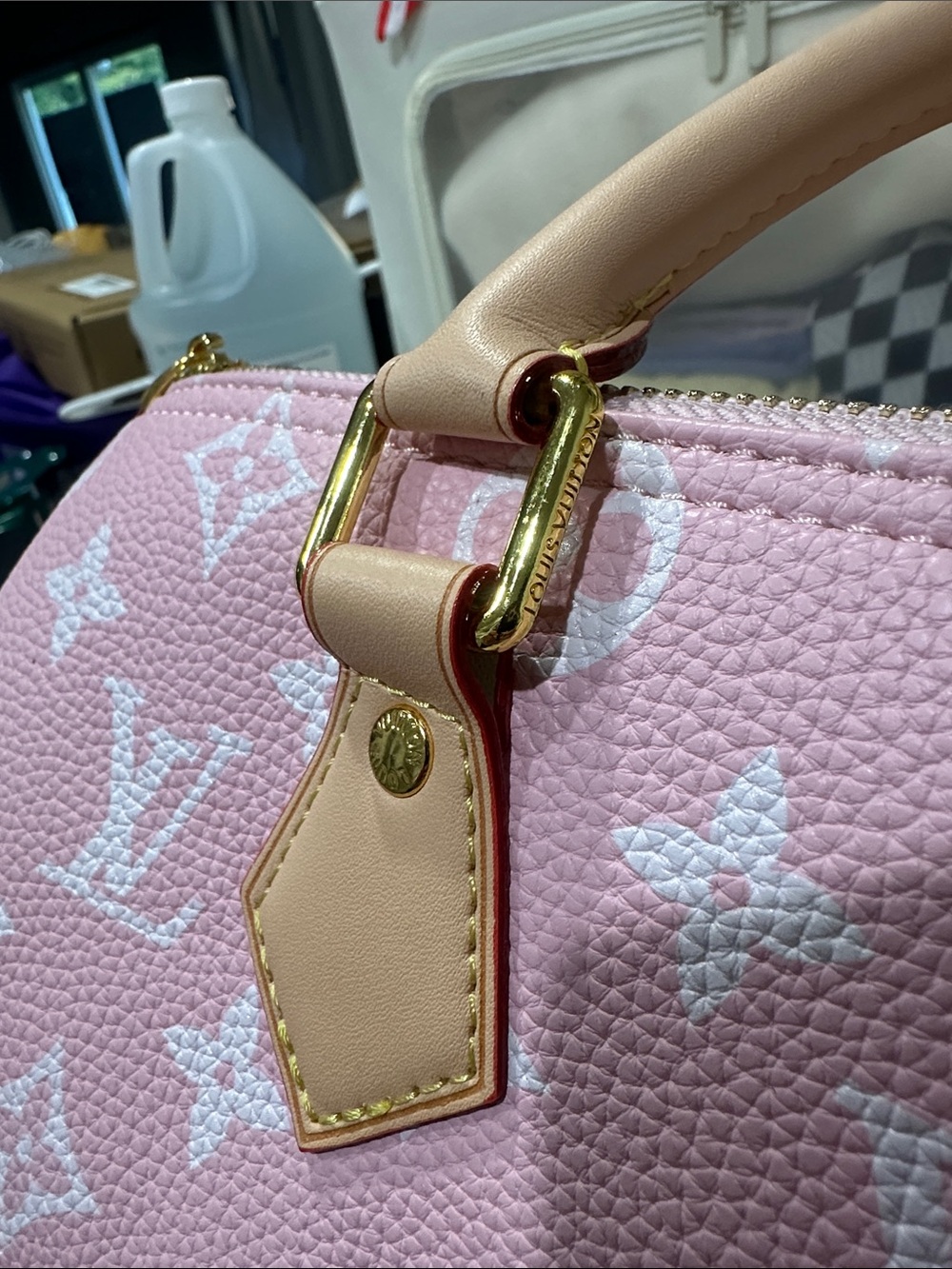 UNBRANDED Baby Pink Monogram size 30 Handbag. It’s beautiful - Picture 7 of 15